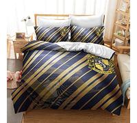 CHAOSE-UKB Thermal 100% Egyptian Cotton- Hotel Quality Bedding Sets Harry Potter, School of Magic Duvet Cover, Queen Size 3pcs (pattern 03,King(220x230cm))
