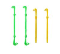 ChaoShaner 4Pcs Smooth Edge Fishing Hook Loop Disgorger Odorless Plastic Fly Tying Tool Simple Operation Loop Disgorger Tool for Remover Detacher Device