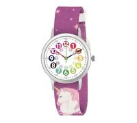 CHAOTECHY Analog Kids Watch for Kids, Waterproof Children Quartz Soft Strap,Easy to Read Time Watch for Girls Boys Ages 3-12,Learning Time Dial (Unicorn)