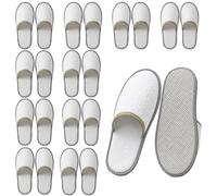 CHAOTEMAI 10 Pairs Hotel Slippers with Packaging Bag, Guest Slippers | Guest slippers thickness 5 mm, slippers for spa hotel home travel, suitable for most people