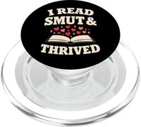 Chaotic Book Lover Unhinged Reader Dark Academia Humor PopSockets PopGrip for MagSafe