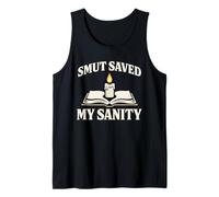 Chaotic Book Lover Unhinged Reader Dark Academia Humor Tank Top