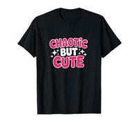 Chaotic But Cute Funny Pink Aesthetic T-Shirt