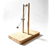 Chaotic Double Pendulum Decoration, Wooden Physics Demonstration Model