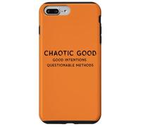 Chaotic Good Good Intentions Questionable Methods, Funny D20 Case for iPhone 7 Plus/8 Plus