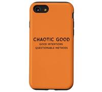 Chaotic Good Good Intentions Questionable Methods, Funny D20 Case for iPhone SE (2020) / 7/8