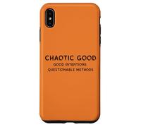 Chaotic Good Good Intentions Questionable Methods, Funny D20 Case for iPhone XS Max