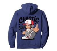 Chaotic Squad Streetwear Urban Style Cartoon (ART BACK) Pullover Hoodie