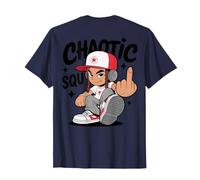 Chaotic Squad Streetwear Urban Style Cartoon (Art Back) T-Shirt