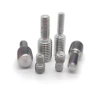 CHAOUYYZ 1/2/5Pcs Thread Adapter Male to Male Bolt,M3/M4 M5 M6 M8 M10 M12 M14 M16 to M20 Ss 304 Double Head Transfer Screw Bolt Full Thread/Color/5Pcs M5*10-M10*10