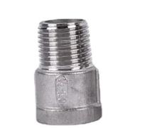 CHAOUYYZ 1/8" 1/4" 3/8" 1/2" 3/4" 1" 1-1/4" 1-1/2" 2" Bspt Female Male Round Reducer,Ss 304 Plumpipe Fitting Connector/Bspt Female to Male/1L2 to 1L8 inch