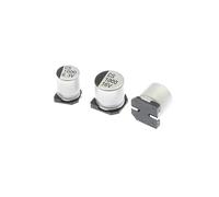 CHAOUYYZ 10Pcs SMD Aluminum Electrolytic Capacitor 1Uf 10Uf 22Uf 33Uf 47Uf 100Uf 330Uf 470Uf 1000Uf 6.3V 10V 16V 25V 35V 50V 63V 100V/25V 220Uf 8 * 10