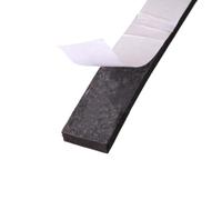 CHAOUYYZ 1M/5M/10M Rubber Self Adhesive Sponge Seal Strip Width 8Mm~50Mm，Thick 2Mm~10Mm Eva Black Foamcollision Seal Gasket/Width 40Mm Thick 5Mm/5 Meter