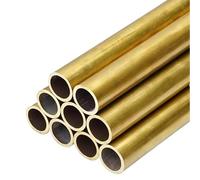 CHAOUYYZ 1Pc Brass Round Tube Length 10/50/100/500Mm Od X Id *Long Outer Diameter 0.8Mm to 90Mm with Wall Thickn 0.5Mm/1.5Mm/2Mm/3.0Mm/10Pcs/10 * 9 * 500Mm