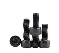 CHAOUYYZ 20Pcs Hexagon Allen Hex Socket Cup Head Screw Bolts M4 M5 M6 Carbon Steel Hex Socket Screw, Hex Drive Fully Thread 20-40Mm Length/M4*20