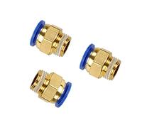 CHAOUYYZ 3Pcs Air Pneumatic Fitting Quick Connector 4-M5 4-M6 4-12Mm Male Thread 1/4 1/2 1/8 3/8 Compressed Hose Tube Pipe/Pc6-04