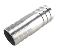 CHAOUYYZ 6/8/10/12/13/14/15/16/17/18/19/20/21/22/24/25/26/27/28Mm Hose Barb Straight Two Way Ss 304 Pipe Fitting Connector/Color/32Mm