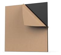 CHAOUYYZ Black Acrylic Sheets,1Pcs Acrylic Sheet (Frosted/Matte Side), Black Opaque for DIY Display Projects, Crafts/Color/30 * 30Cm*3.0Mm