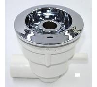 CHAOUYYZ Massage Tub Nozzle 3.5" Round Plastic Surface Massage Jet with Chrome,1Pc Spa Hot Tub Accessories