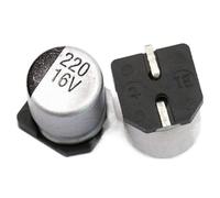 CHAOUYYZ SMD 10V 16V 25V 35V 47Uf 50V 100Uf 220Uf 470Uf 1000Uf 10Uf 22Uf 330Uf 2200Uf 150Uf 10Pcs Aluminum Electrolytic Capacitor/16V 220Uf 10Pcs