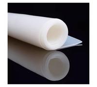 CHAOUYYZ White Silicrubber Sheet Plate High Temperature Resistant Gasket Board Thick 0.5-10Mm,for Make Gaskets and Seals/Thick4Mm