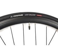 Chaoyang Mini Shark 28" Tyre 700x25c Black + Inner Tube Presta 48mm valve