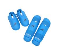 Chaoyilian Sparring Pads To Guard Leg Foot,Instep,Kickboxing Shin Guards,Leg Instep Protection Pads,Adjustable,Elasticated Padded,For Kids And Adults,For Kickboxing Karate Martial Arts Taekwondo.