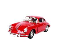 CHAOYINGS Alloy Die Cast Metal Car Model 1:24 For Porsche 356B 1961(Red)