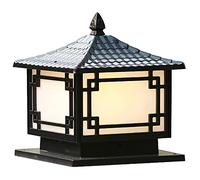 ChaoZan Outdoor Entrance Door Post Lights, Waterproof IP55, Outdoor Garden Lighting,AC 230 Volt 1 * E27 max 80W (Without Bulb)