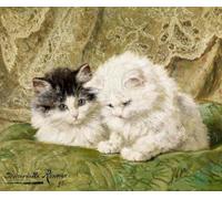 Chaozhirui DIY Cross Stitch Embroidery Kit On The Border Cross Stitch Kit Portrait Oil Painting 11CT Cotton Cross Stitch Kit 40x50cm