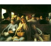 Chaozhirui DIY Cross Stitch Embroidery Kit Romantic Encounter Cross Stitch Kit Famous Oil Painting 11CT Cotton Cross Stitch Kit 40x50cm