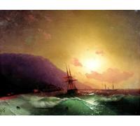 Chaozhirui DIY Cross Stitch Embroidery Kit The King's Sorrows Cross Stitch Kit Famous Oil Painting 11CT Cotton Cross Stitch Kit 40x50cm
