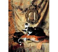 Chaozhirui DIY Cross Stitch Embroidery Kit The King's Sorrows Cross Stitch Kit Famous Oil Painting 11CT Cotton Cross Stitch Kit 40x50cm