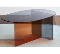 Chap Coffee Table / Side Table Glass W 90 cm Miniforms - MINIFORMS TS 70 GLAS