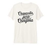 Chaparrita Pero Chingona Mexican Latina Chicana Chola Oldies Premium T-Shirt