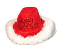 Chapeau de Cowboy pour Chat - Accessoire de couvre-Chef réglable pour Animal de compagnie, Bordure en peluche douce, Casquette de Costume élégante pour Petits animaux de compagnie, Tenue d'hiver