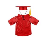 Chapeau Et Toge De Cérémonie Pour Chien Costume De Graduation Pour Animaux De Compagnie Taille Réglable Accessoire Mignon Pour Photos Fêtes Déguisement Anniversaire Ou Événements éciaux Convient Aux