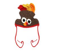 Chapeau Turc - Chapeau De Dinde Pour Chat | Costume Da Chat Da Thanksgiving, Chapeaus Dinde Sur Le Thème Des Fêtes | Chapeaus De Dindes Por Animaux Compagnie, Vêtement Amusant Fait Main