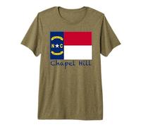 Chapel Hill North Carolina USA Flag Souvenir Premium T-Shirt