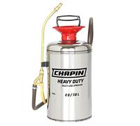 Chapin 1254 2-Gallon Heavy-Duty Stainless Steel Tank Multi-Use Sprayer for Lawn, Home & Garden, Silver