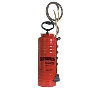 Chapin 19494 Made in USA 3.5 Gallon Tri-Poxy Industrial Open Head Sprayer for Professional Concrete Applications, Form Oils, Construction with All Brass Components, 3.5 gallons, Red