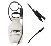 Chapin International 25010 Clean & Seal Deck Sprayer - 3.8 Litre Capacity - For Quick Cleaning & Gardening Applications - Anti-Clog Filter - Adjustable Nozzle - Measuring Cup