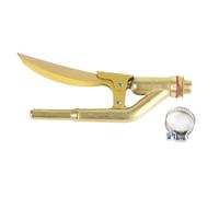 Chapin International 6-1898 Compression Sprayer Brass Shut Off Nozzle with Clamp