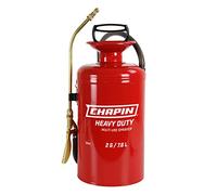 Chapin Made in the USA, 1244 2-Gallon Tri-Poxy Steel Tank Sprayer for Lawn, Home and Garden, Red