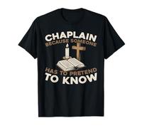 Chaplain Counseling Spiritual - Clergy Chaplain T-Shirt