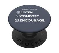 Chaplain's Checklist: Listen, Comfort, Encourage PopSockets Adhesive PopGrip