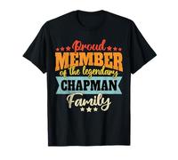Chapman Last Name Chapman Family Chapman T-Shirt