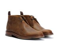 Chapman & Moore Country Chukka Leather Men's Choco Boots - UK 8