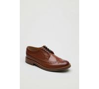 Chapman & Moore Longwing Brogue Country Leather Men's Berry Shoes - UK 11 / EU 45 / US 12