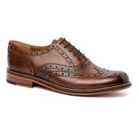 Chapman & Moore Oxford Brogue Leather Men's Mahogany Shoes - UK 10 / EU 44 / US 11